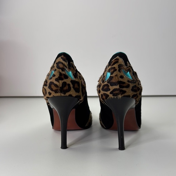 Couture Donald J. Pliner Fabulous Animal Print Heels Women's Shoes size 9 - Picture 5 of 14